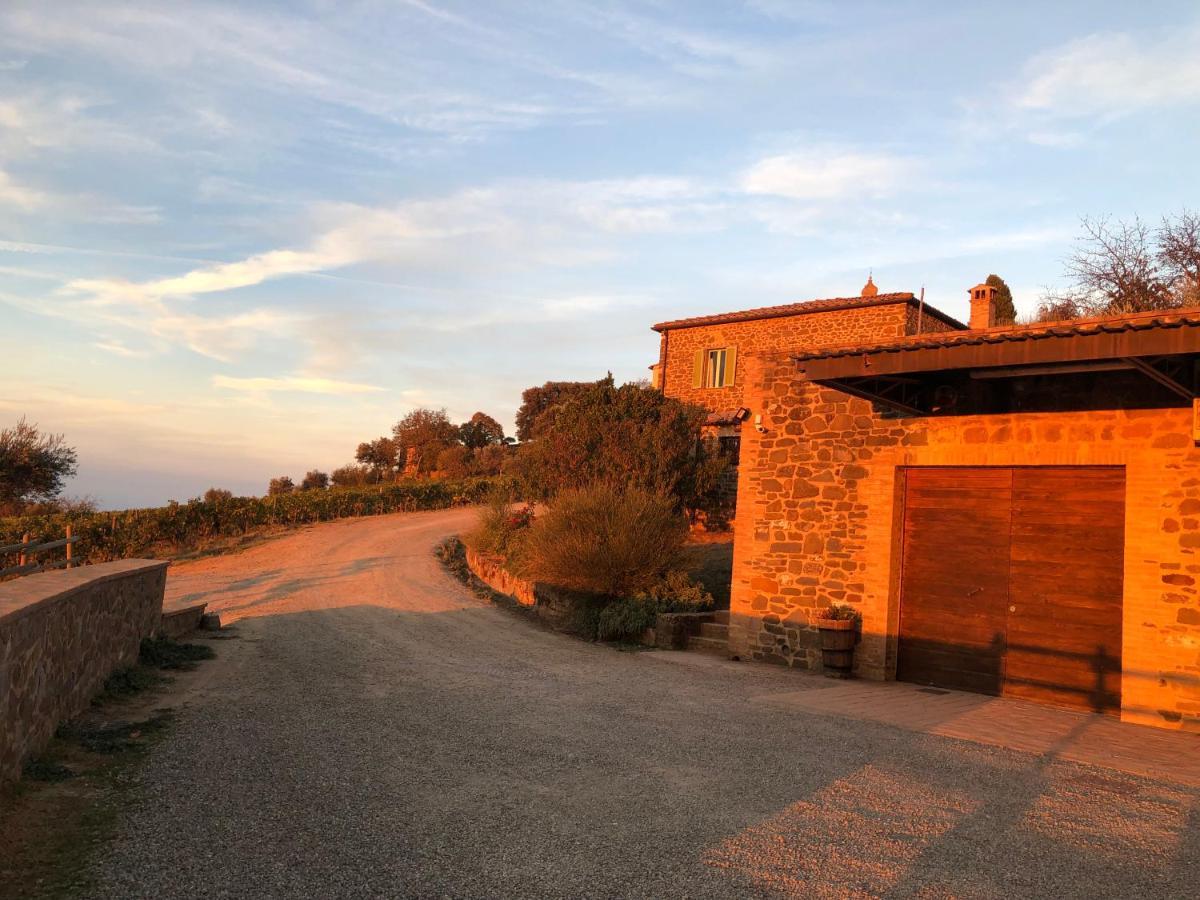Podere Soccorso Casa Vigneto Montalcino Bagian luar foto